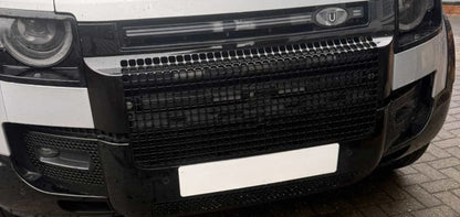 Gloss Black Honeycomb Grille - Fits Defender 2020+