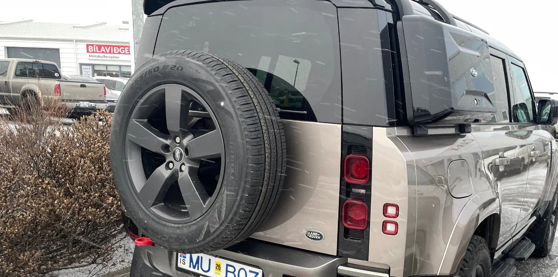 Rear Spoiler Gloss Black - Fits 2020+ Defender