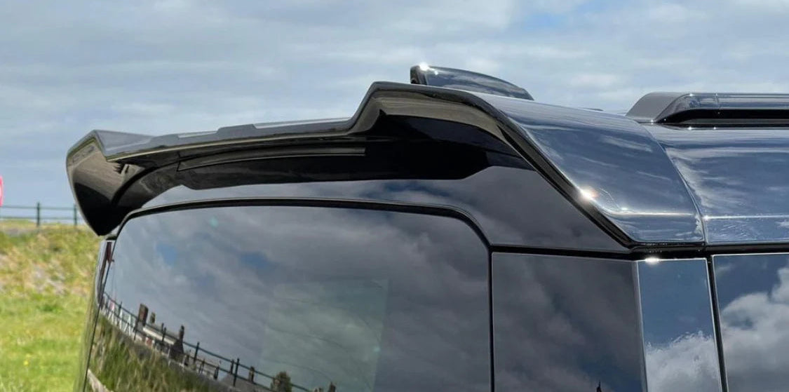 Rear Spoiler Gloss Black - Fits 2020+ Defender