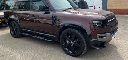 Premium Side Steps - Fits Defender 130