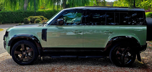 Gloss Black Wide Arch Kit - Fits 2020+ Defender 110