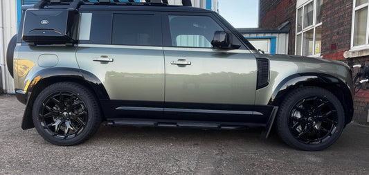 Gloss Black Wide Arch Kit - Fits 2020+ Defender 110