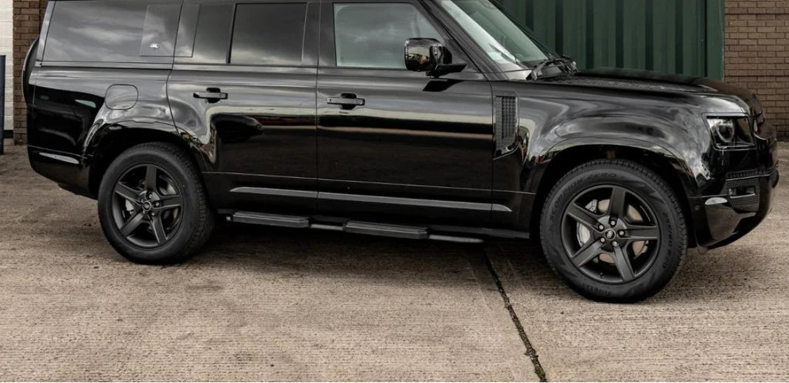 Premium Side Steps - Fits Defender 130