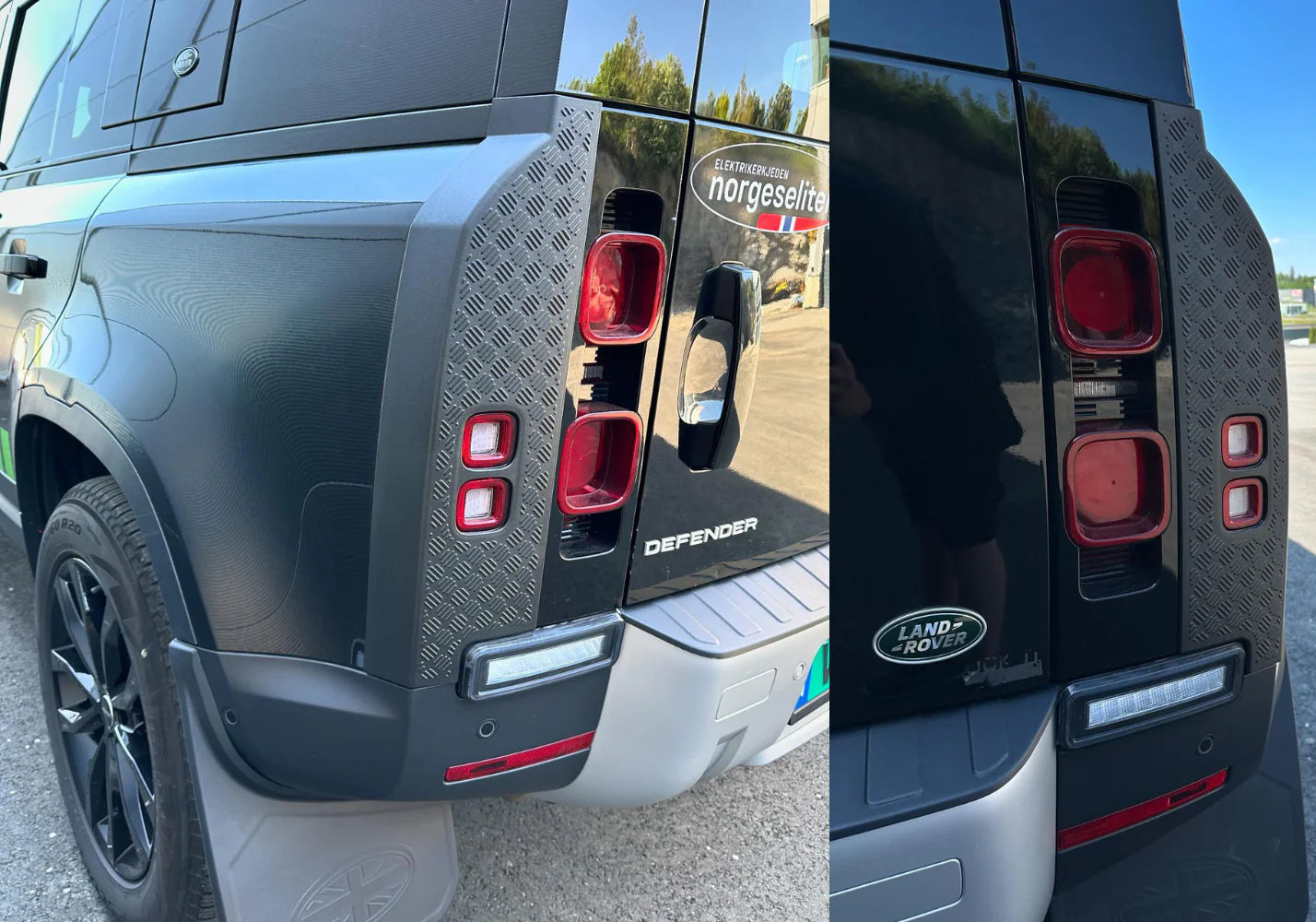 Rear Corner Scratch Protection - Fits 2020+ Defender