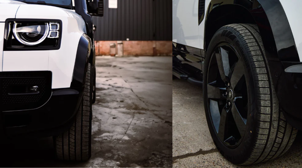 Gloss Black Wide Arch Kit - Fits 2020+ Defender 110