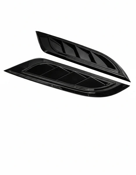 Gloss Black Bonnet Vent - Fits Defender 2020+