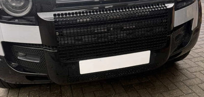 Gloss Black Honeycomb Grille - Fits Defender 2020+