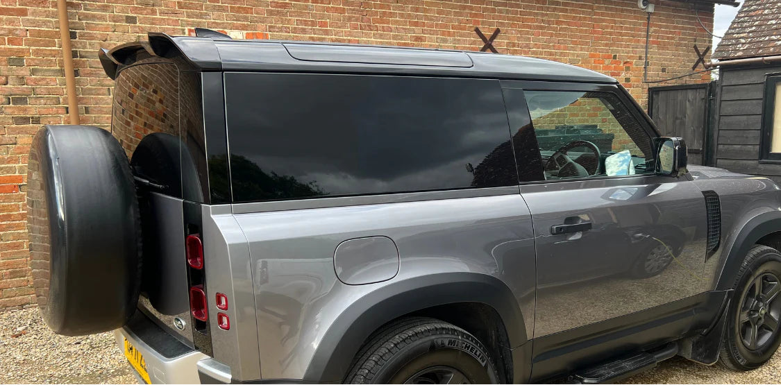 Rear Spoiler Gloss Black - Fits 2020+ Defender