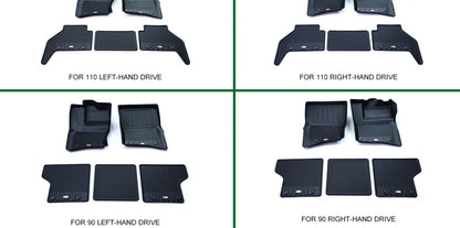 Deep Floor Mats - Fits Defender 90/110/130