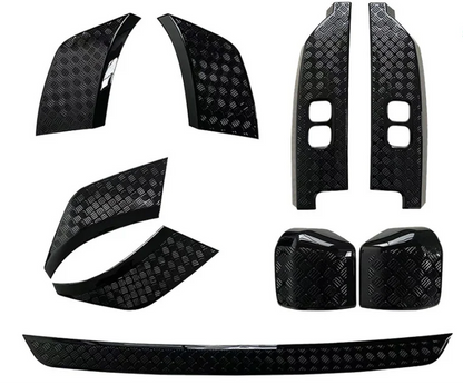 Gloss Black 9 Piece Scratch Protection Kit - Fits 2020+ Defender 110 / 130